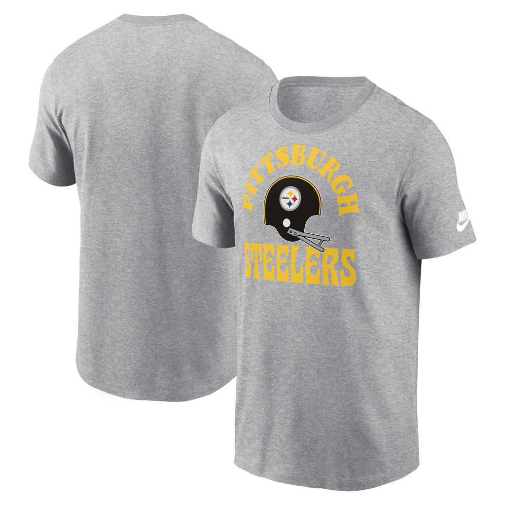 NFL Pittsburgh Steelers Nike Groove Essential T-Shirt - Gray