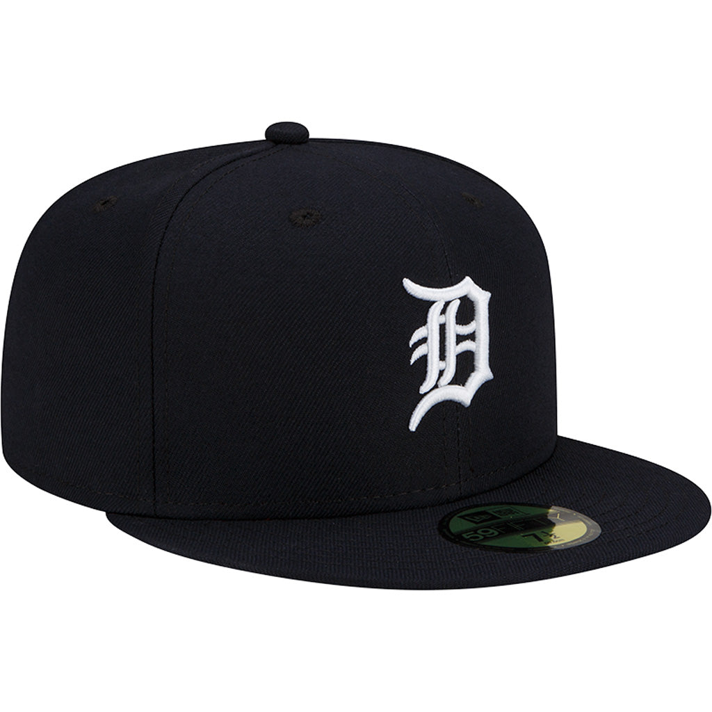 MLB Detroit Tigers Youth New Era Home Authentic Collection 59FIFTY Fitted Hat - Navy
