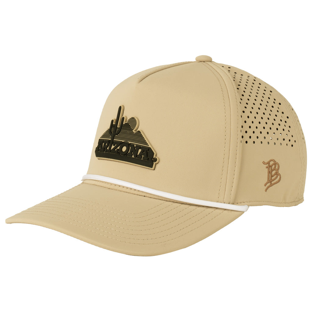 NCAA Arizona Wildcats Branded Bills Desert Vault Cactus Rope Snapback Hat - Tan
