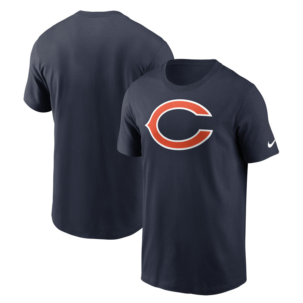 NFL Chicago Bears Nike Logo Essential T-Shirt - Navy