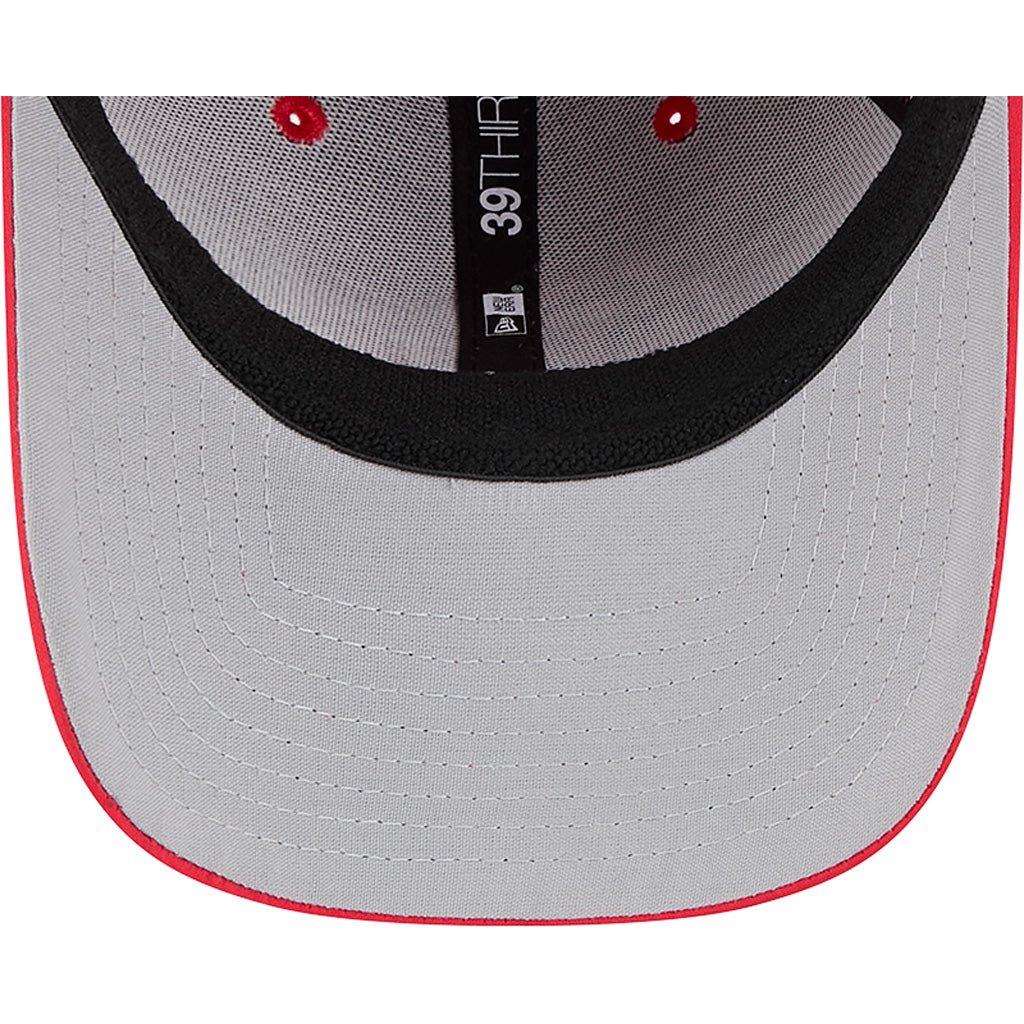 NFL Kansas City Chiefs New Era Mid Perf 39THIRTY Flex Fit Hat - Red