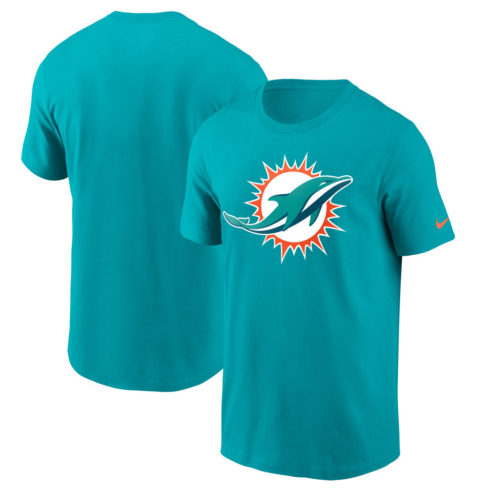 NFL Miami Dolphins Nike Logo Essential T-Shirt - Aquamarine