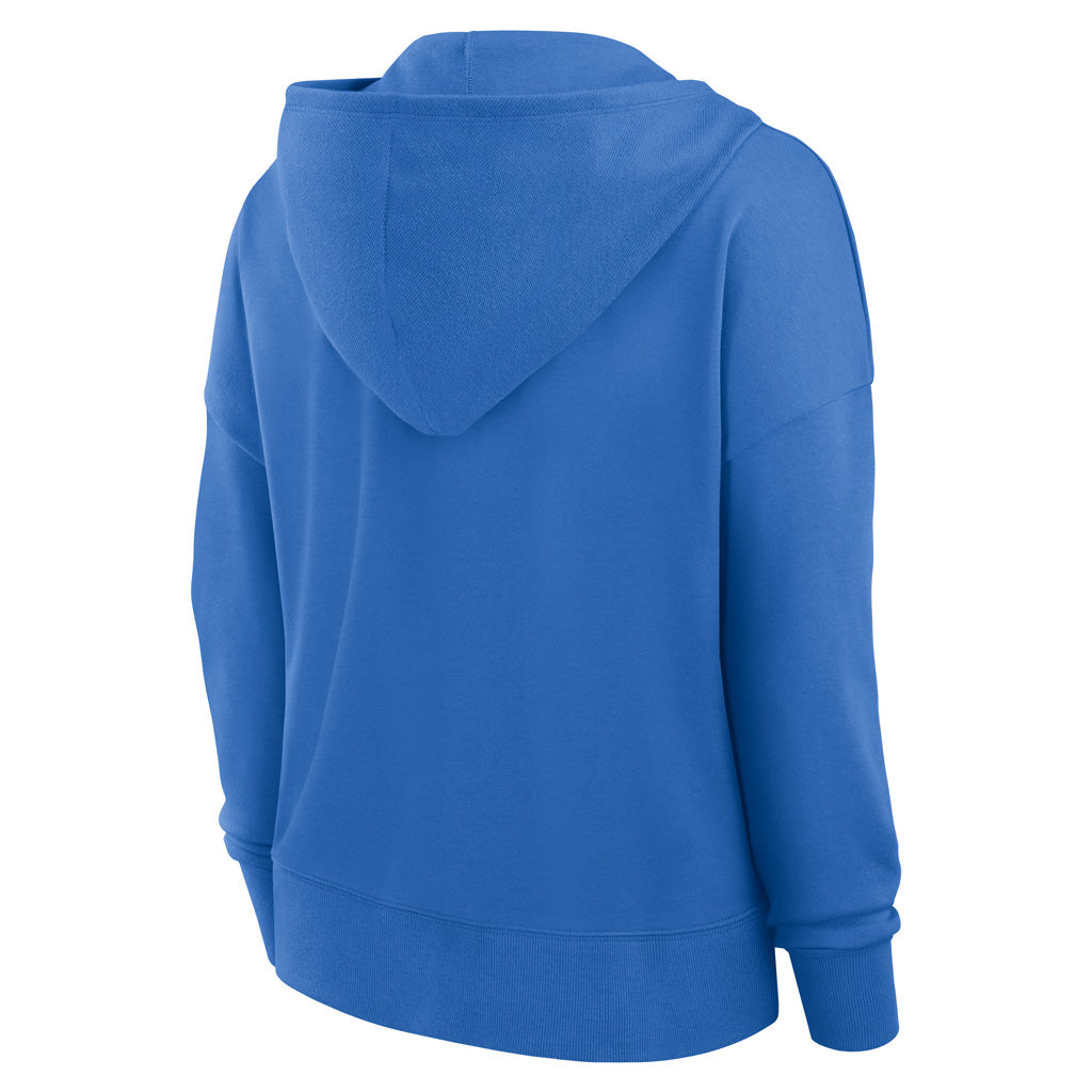 NFL Los Angeles Chargers Women's Fanatics Blitz Left Lace Up Hoodie