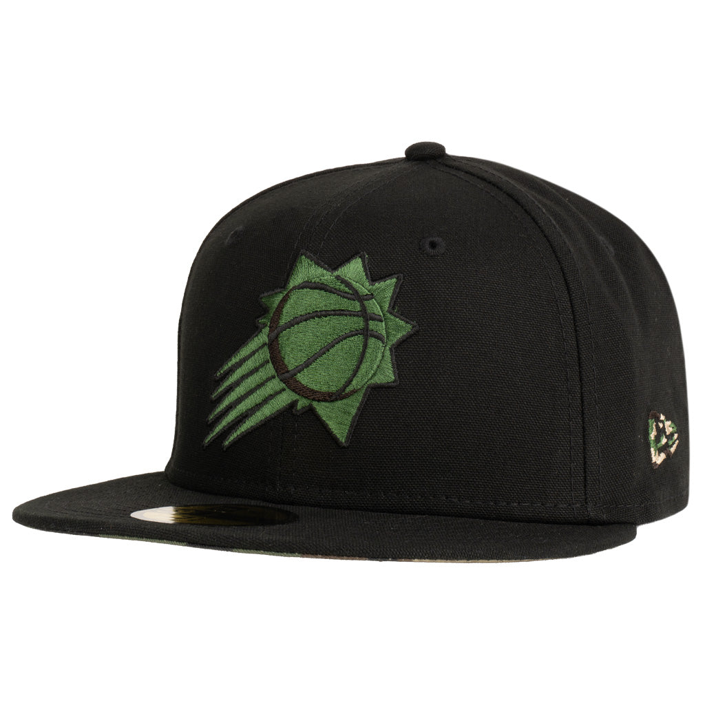 NBA Phoenix Suns New Era Commando 59FIFTY Fitted Hat - Black