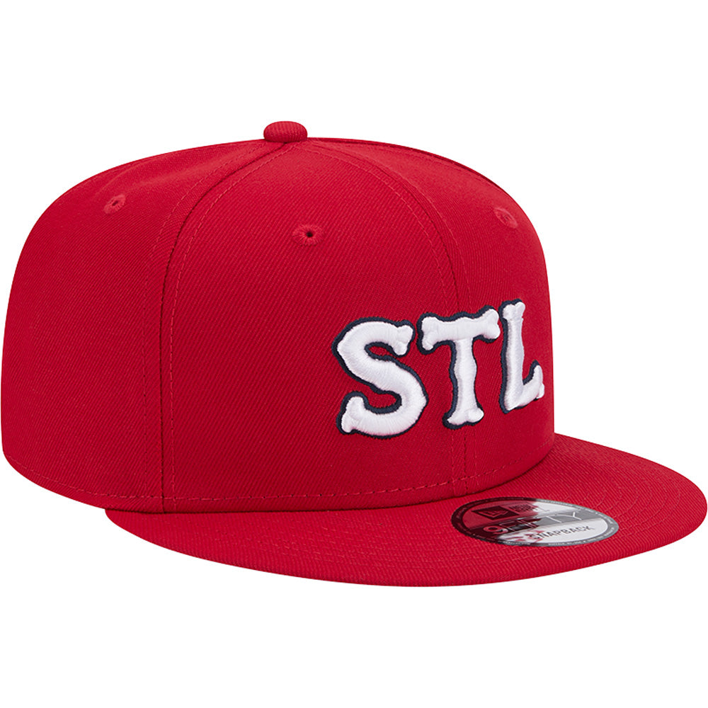 MLB St. Louis Cardinals New Era City Connect 9FIFTY Snapback Hat - Red