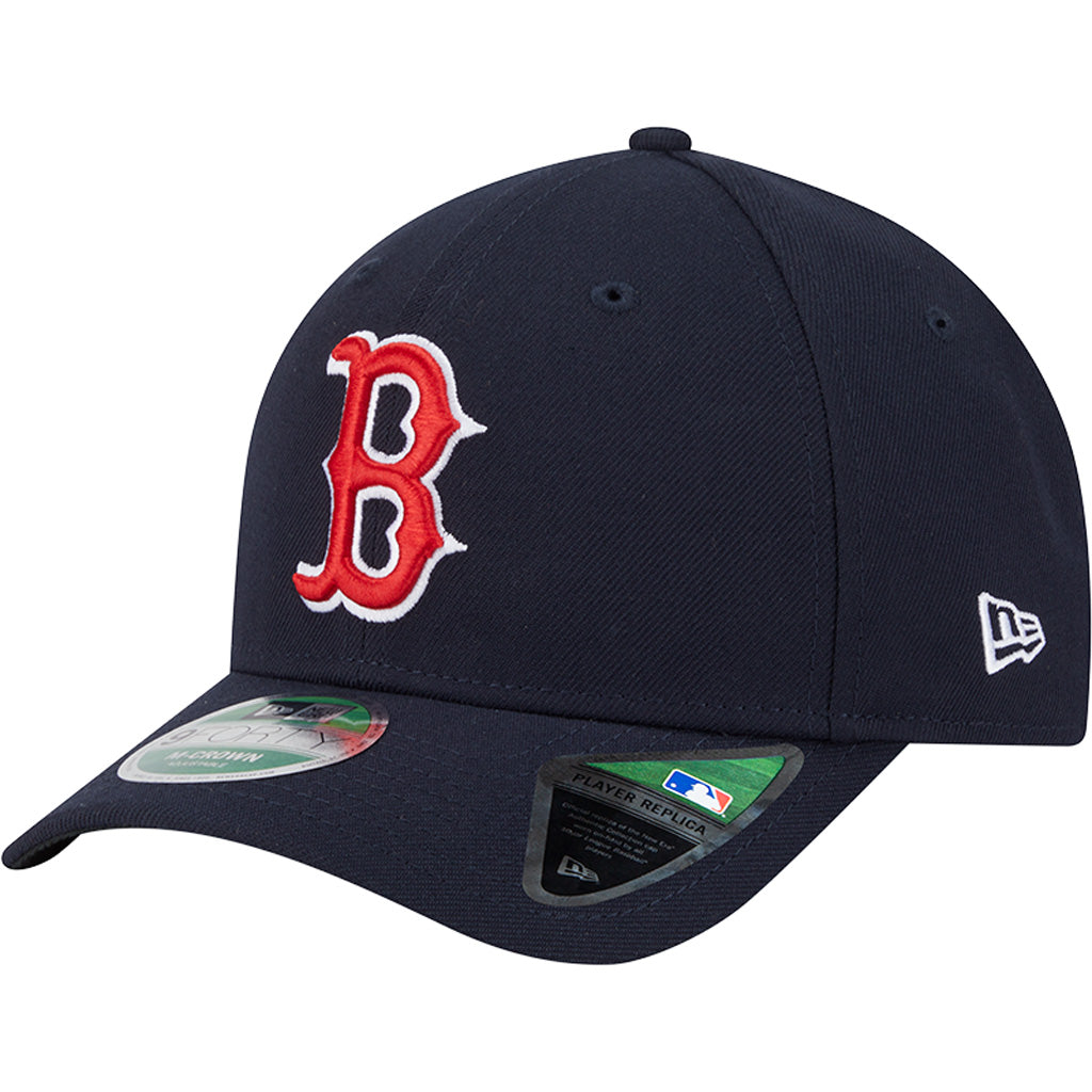 MLB Boston Red Sox Youth New Era Game Player Replica 9FORTY M-Crown Hat - Navy