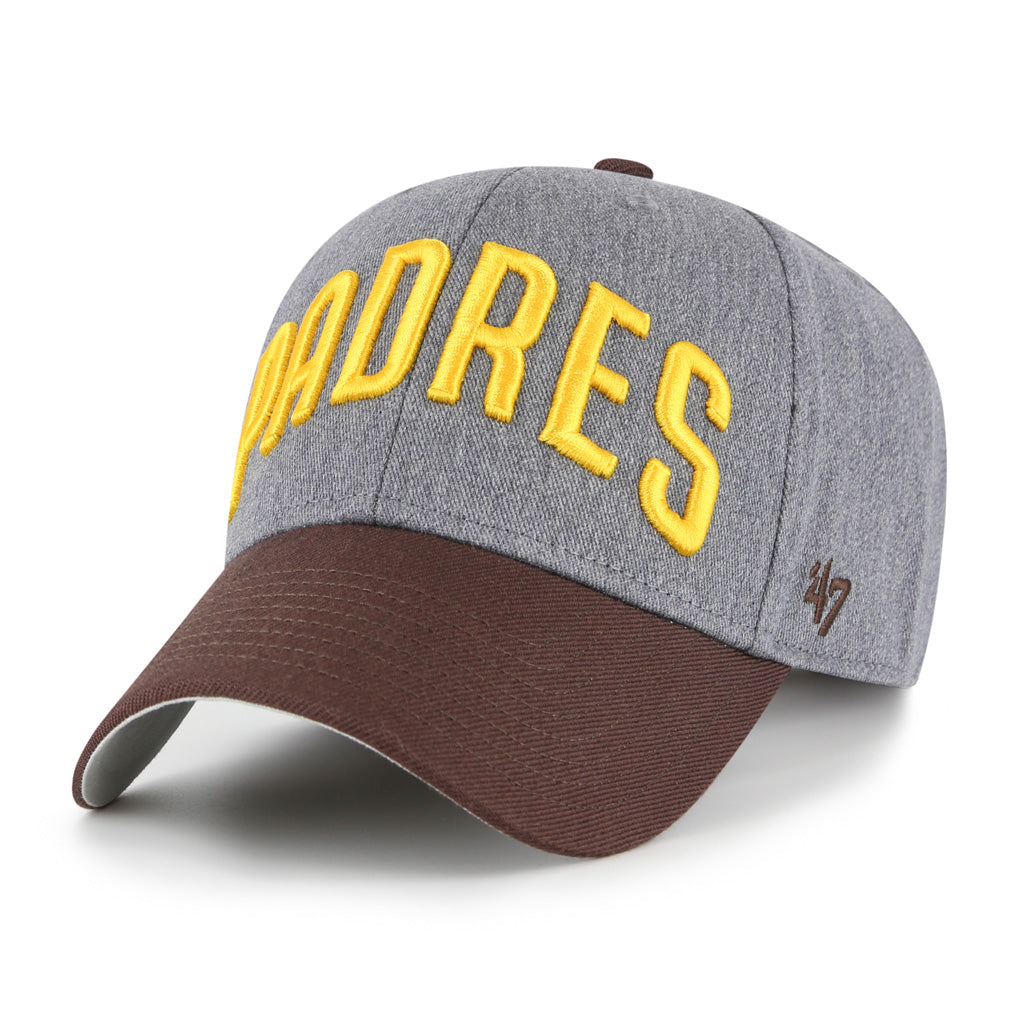 MLB San Diego Padres '47 Granite Script MVP Snapback Hat - Graphite