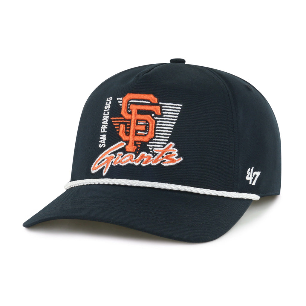 MLB San Francisco Giants '47 Splint Hitch Snapback Hat - Black