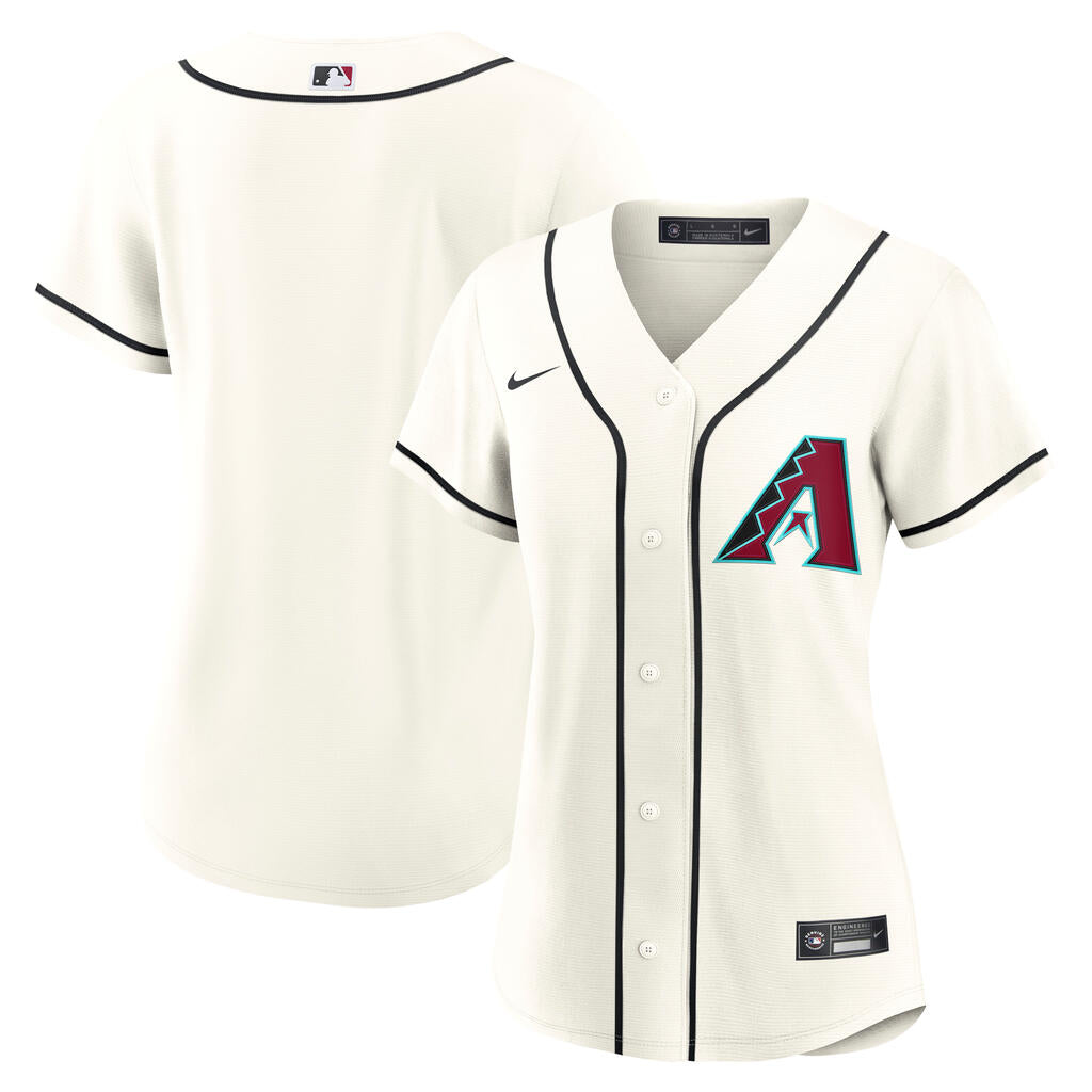 MLB Arizona Diamondbacks Women's Nike Home Replica Jersey - Cream