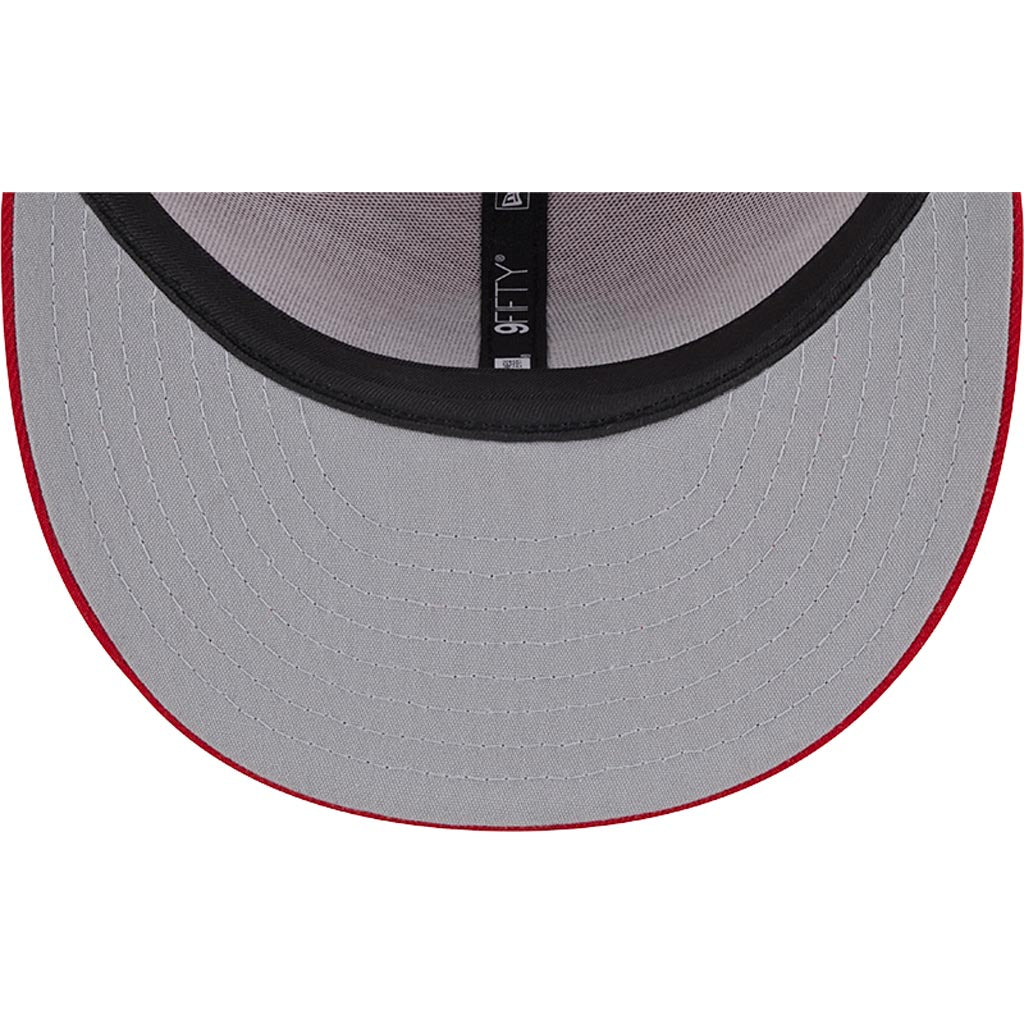 NCAA Ohio State Buckeyes New Era 9FIFTY Snapback Trucker Hat - Red