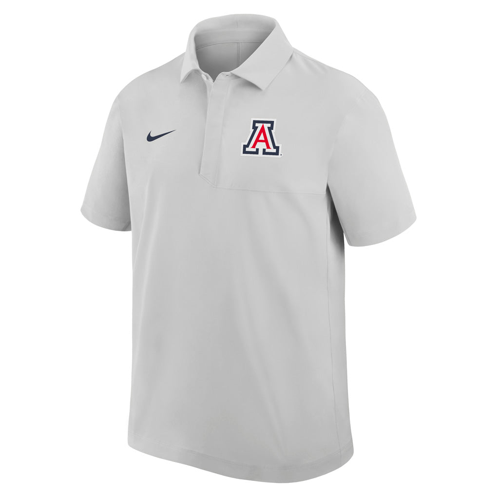 NCAA Arizona Wildcats Nike Dri-Fit Woven Polo - Gray