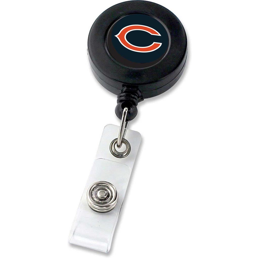 NFL Chicago Bears Aminco Badge Reel - Navy