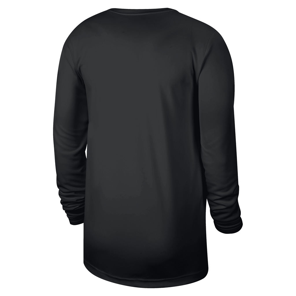 NBA Phoenix Suns Nike 2024/25 Practice Long Sleeve T-Shirt - Black