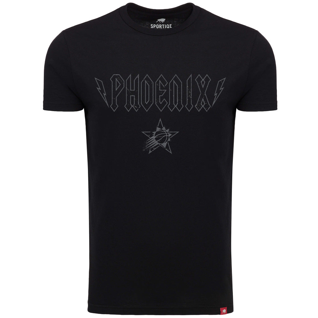NBA Phoenix Suns Sportiqe Crue Comfy T-Shirt - Black