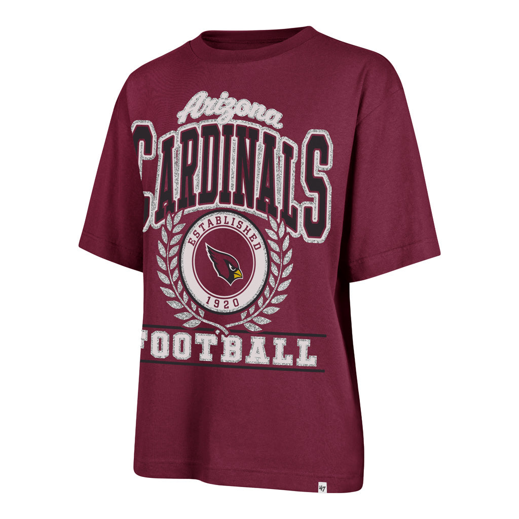 NFL Arizona Cardinals Women's '47 Ring True Foundation T-Shirt - Red
