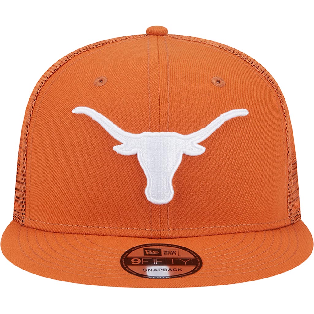 NCAA Texas Longhorns New Era 9FIFTY Snapback Trucker Hat - Orange