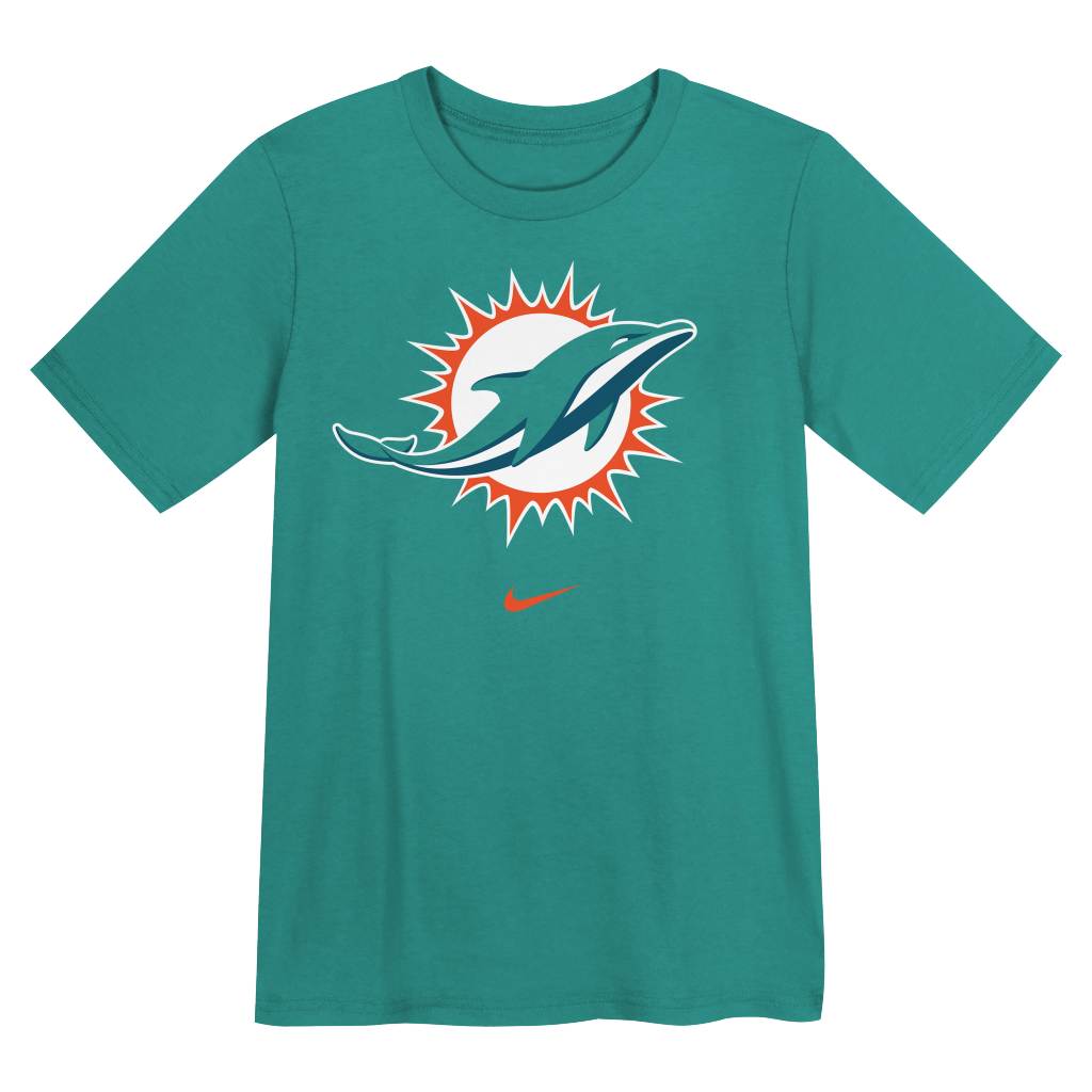 NFL Miami Dolphins Toddler Nike Logo T-Shirt - Teal