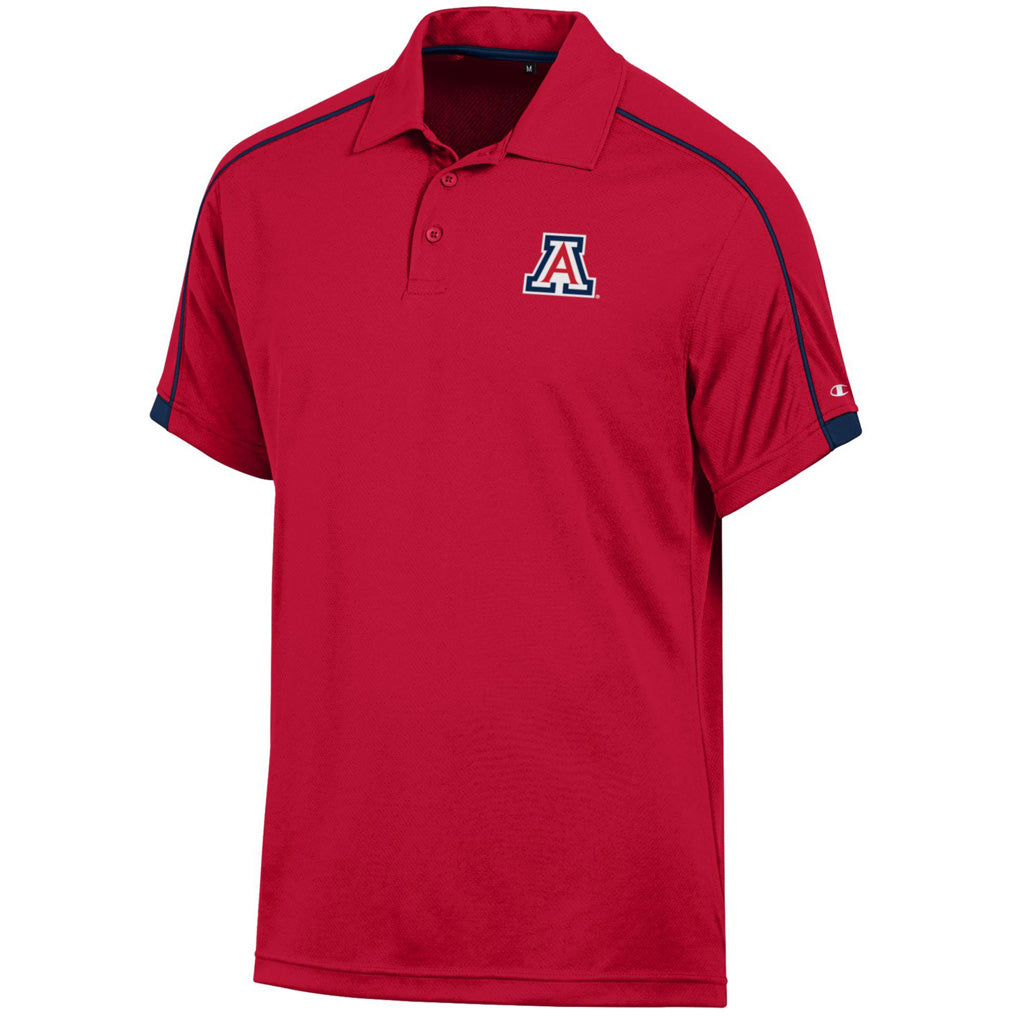 NCAA Arizona Wildcats Champion Diamond Polo - Red