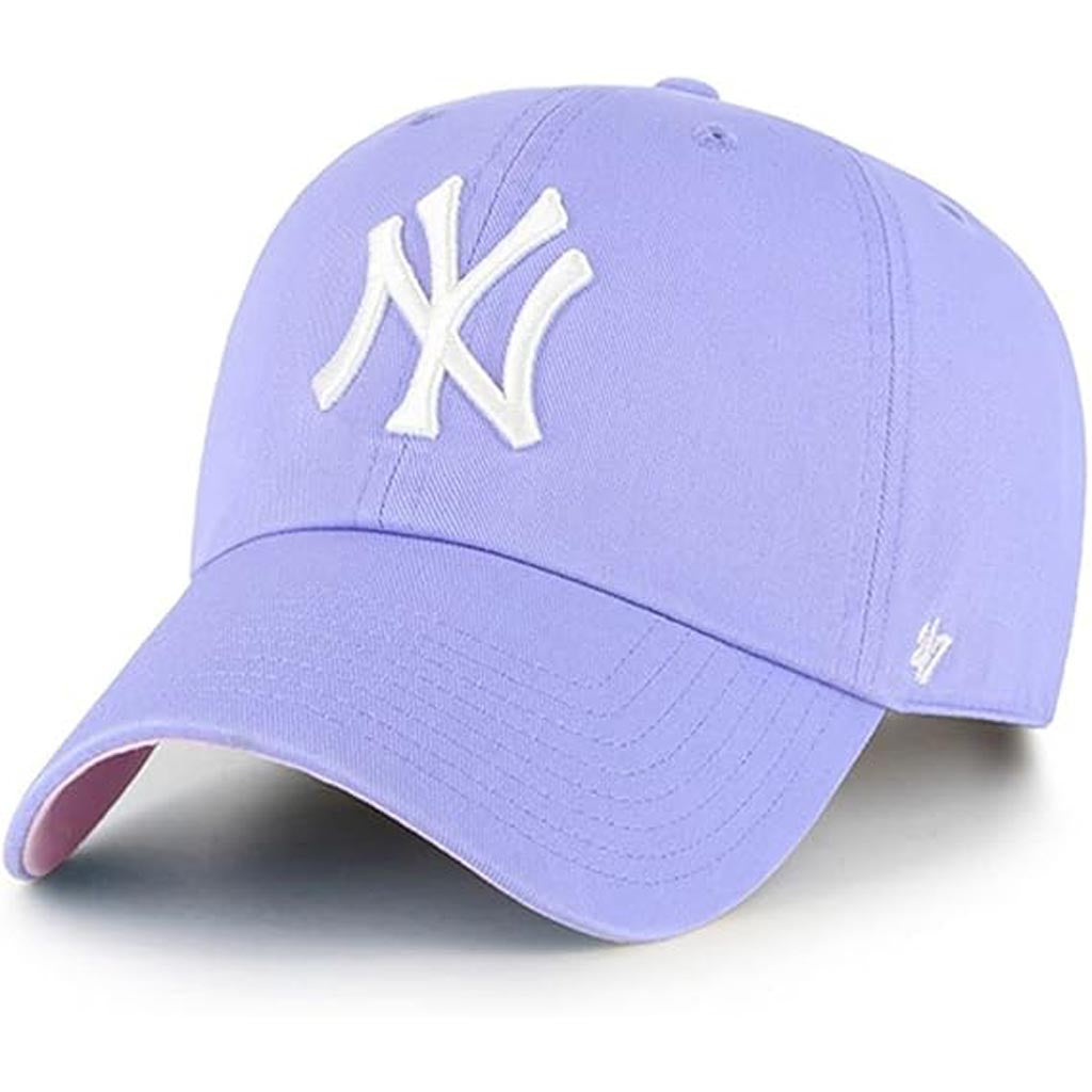 MLB New York Yankees '47 Lavender Ballpark Clean Up Hat - Purple