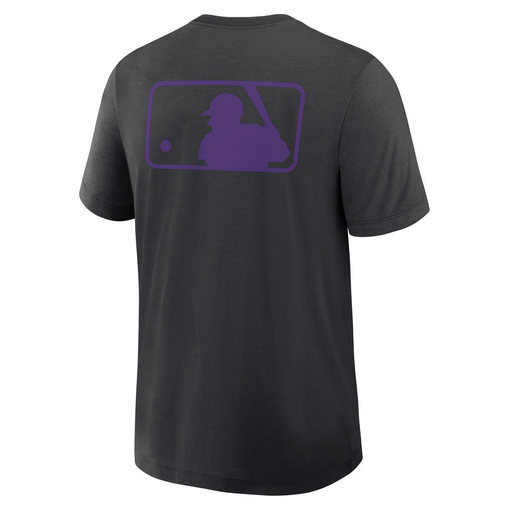 MLB Colorado Rockies Nike 2025 Early Work T-Shirt - Black