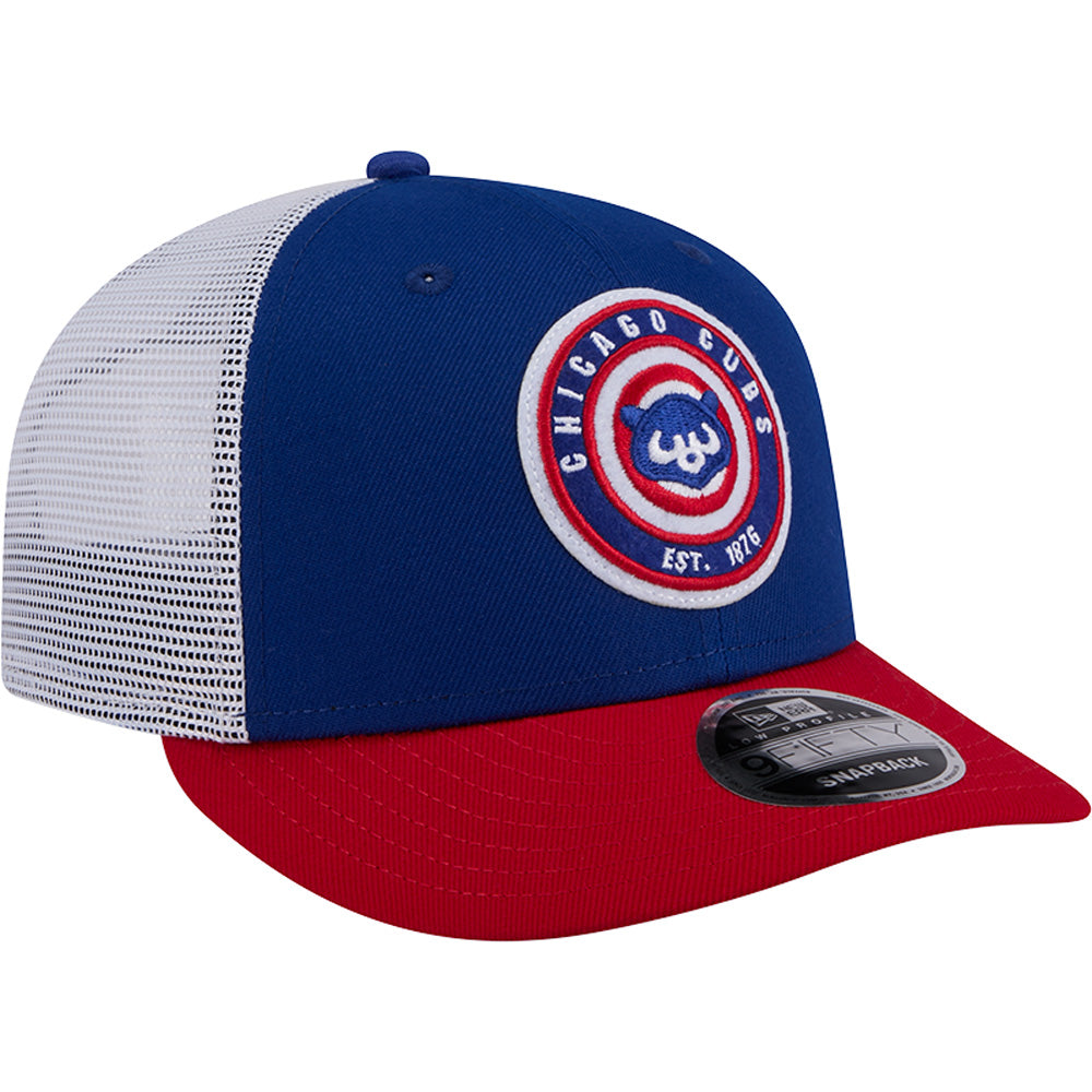 MLB Chicago Cubs New Era Cooperstown Patch Low-Profile 9FIFTY Trucker
