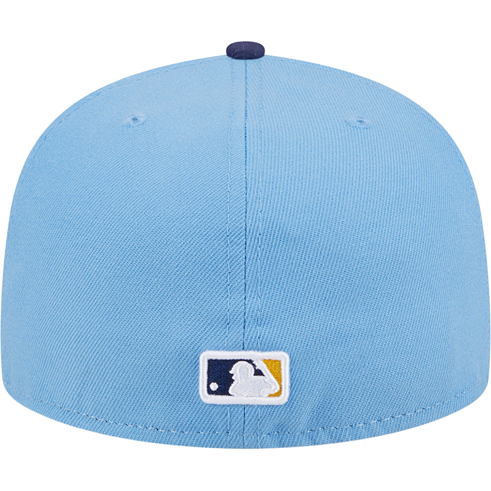 MLB Milwaukee Brewers New Era City Connect Alternate 59FIFTY Fitted Hat - Blue