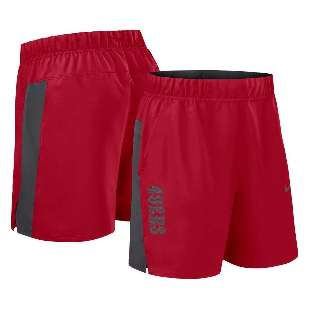 NFL San Francisco 49ers Nike 2025 Victory Woven Short - Red