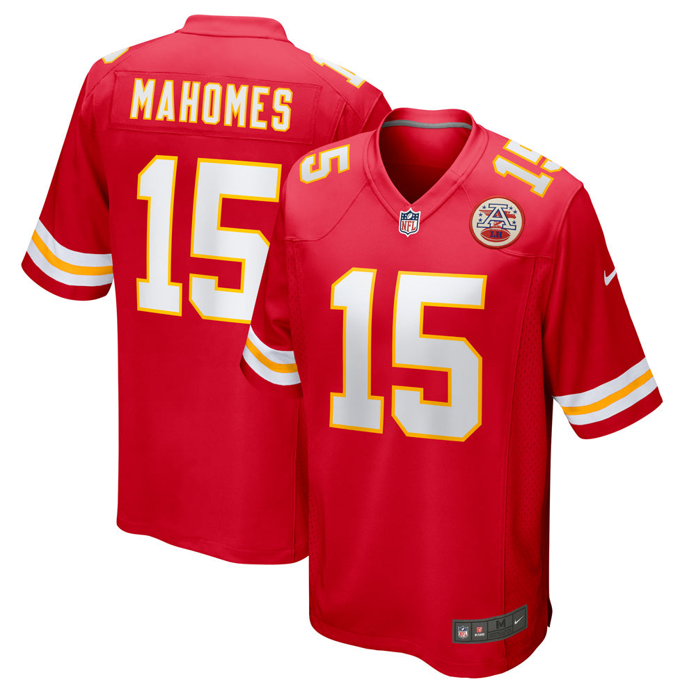 NFL Kansas City Chiefs Patrick Mahomes Nike Game Jersey