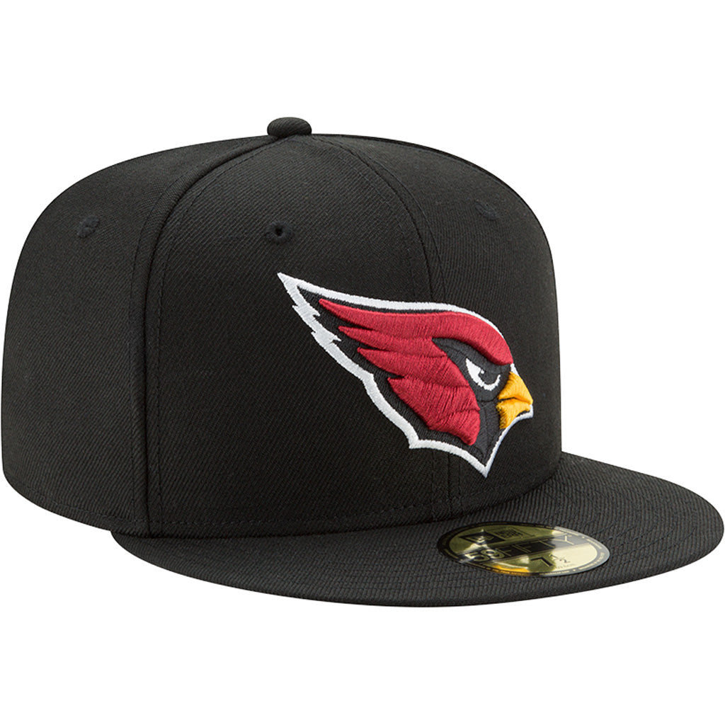 NFL Arizona Cardinals New Era Basic 59FIFTY Hat - Black