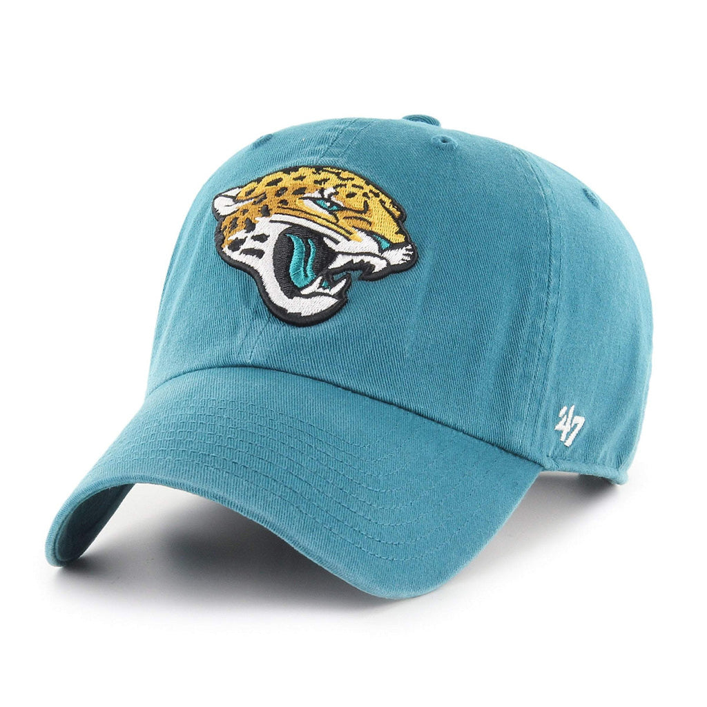 NFL Jacksonville Jaguars '47 Clean Up Adjustable Hat - Teal