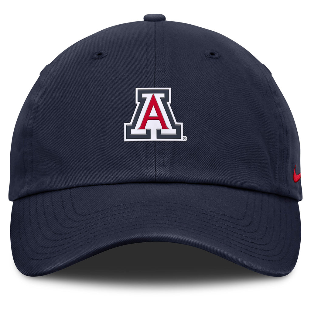 NCAA Arizona Wildcats Nike Primary Logo Primetime Slouch Adjustable Hat - Navy
