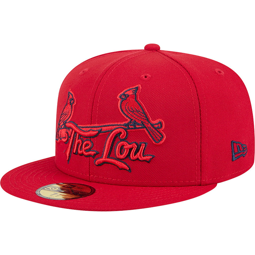 MLB St. Louis Cardinals New Era City Connect Fan Pack 59FIFTY Fitted Hat - Red