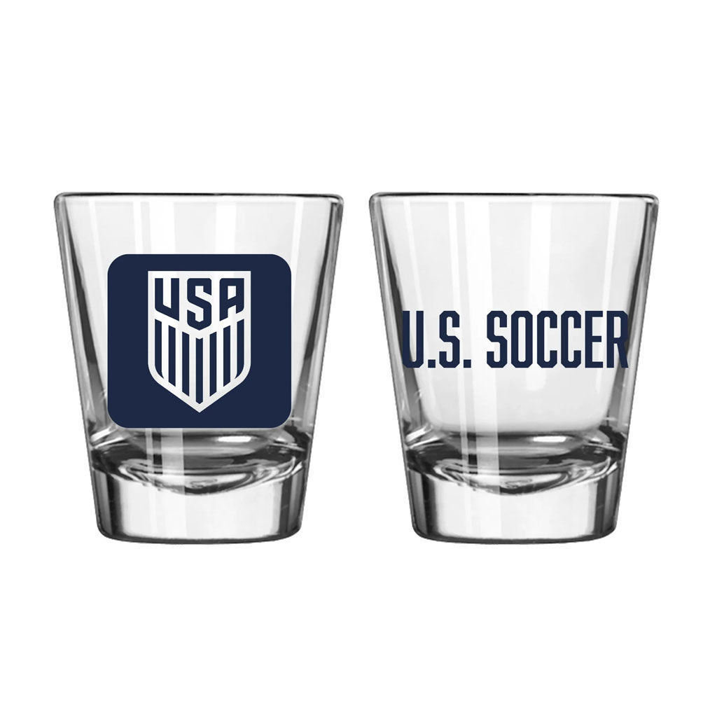 United States National Team Logo Brands 2oz Shot Glass