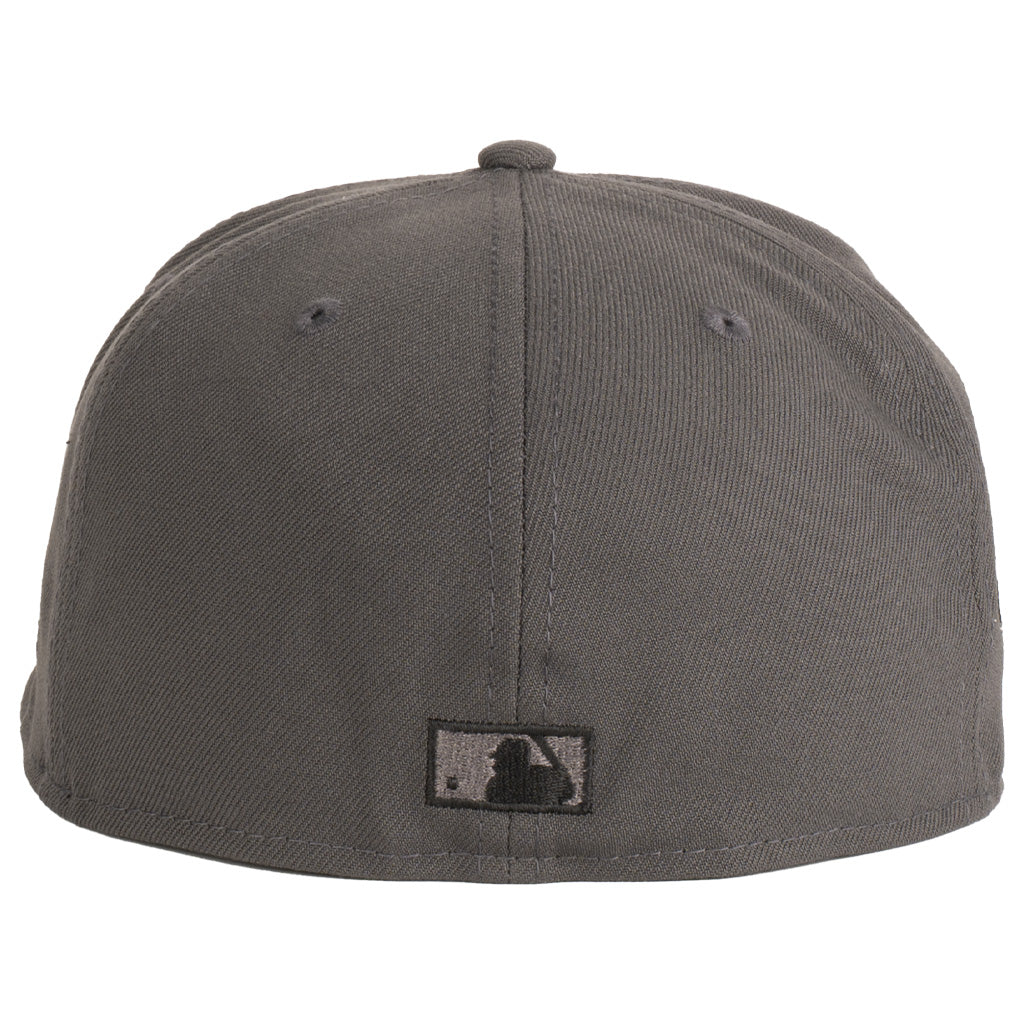 MLB Los Angeles Dodgers New Era Tonal Graphite 59FIFTY Fitted Hat - Graphite