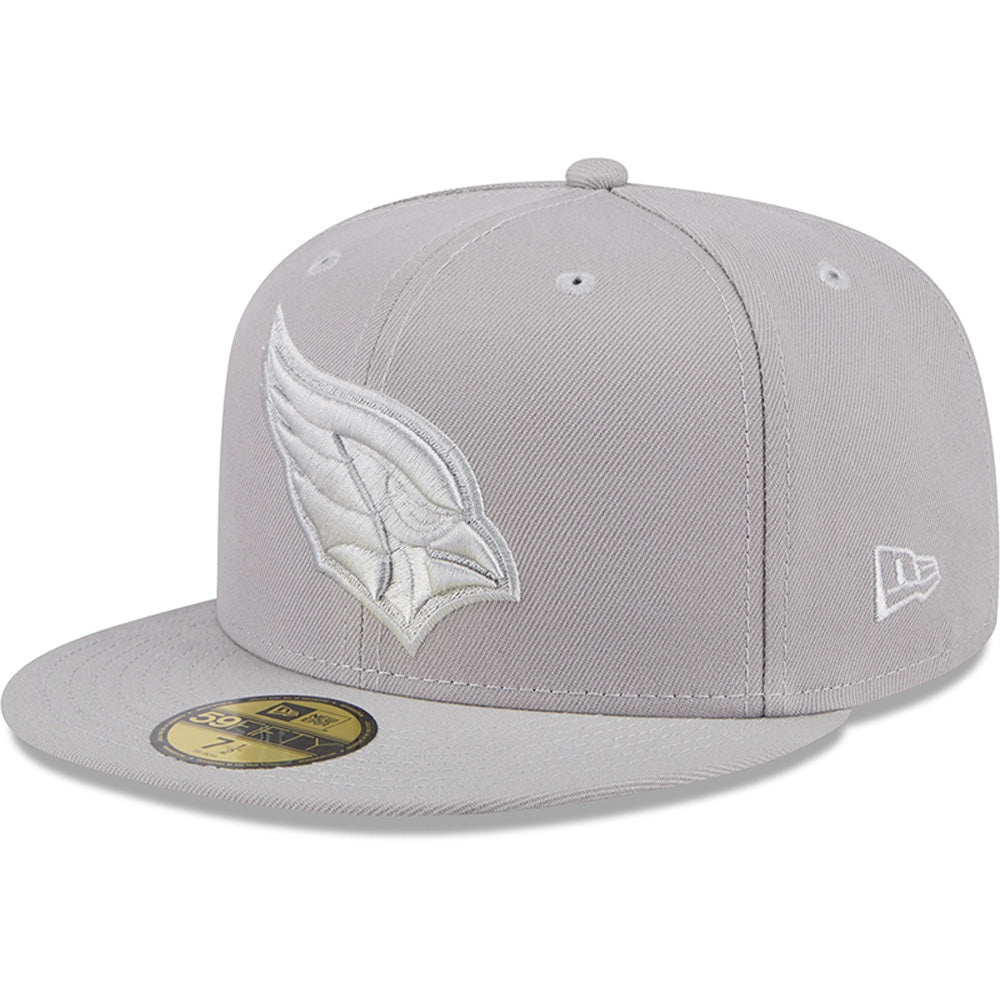 NFL Arizona Cardinals New Era Gray on Gray 59FIFTY Fitted Hat