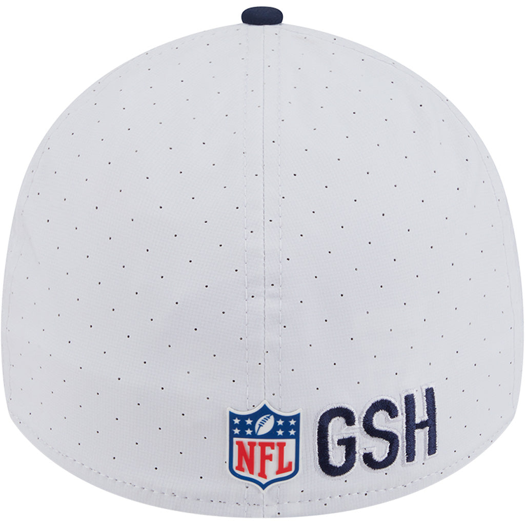 NFL Chicago Bears New Era 2025 Training 39THIRTY Flex Fit Hat - White