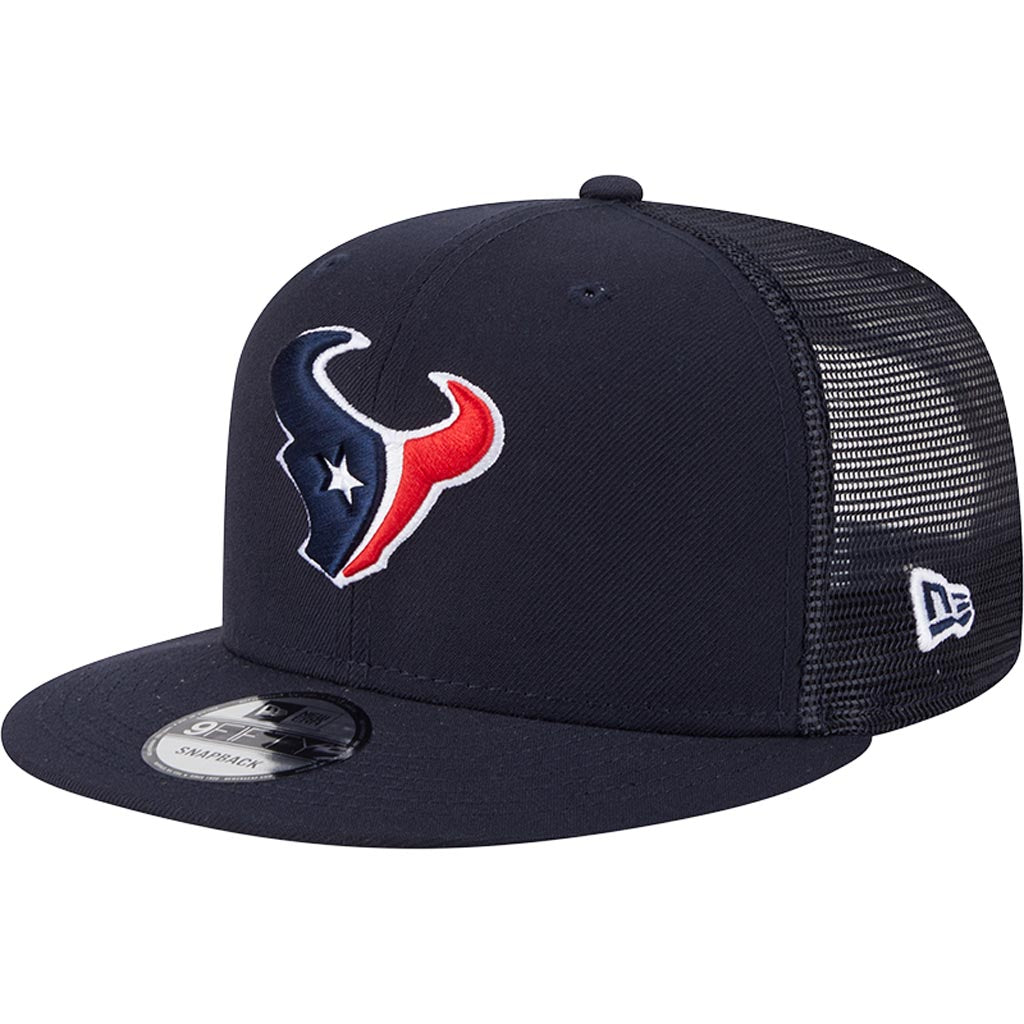 NFL Houston Texans New Era 9FIFTY Snapback Trucker Hat - Navy