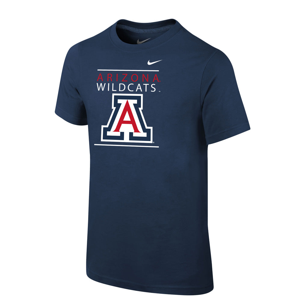 NCAA Arizona Wildcats Nike Youth Primary Wordmark T-Shirt