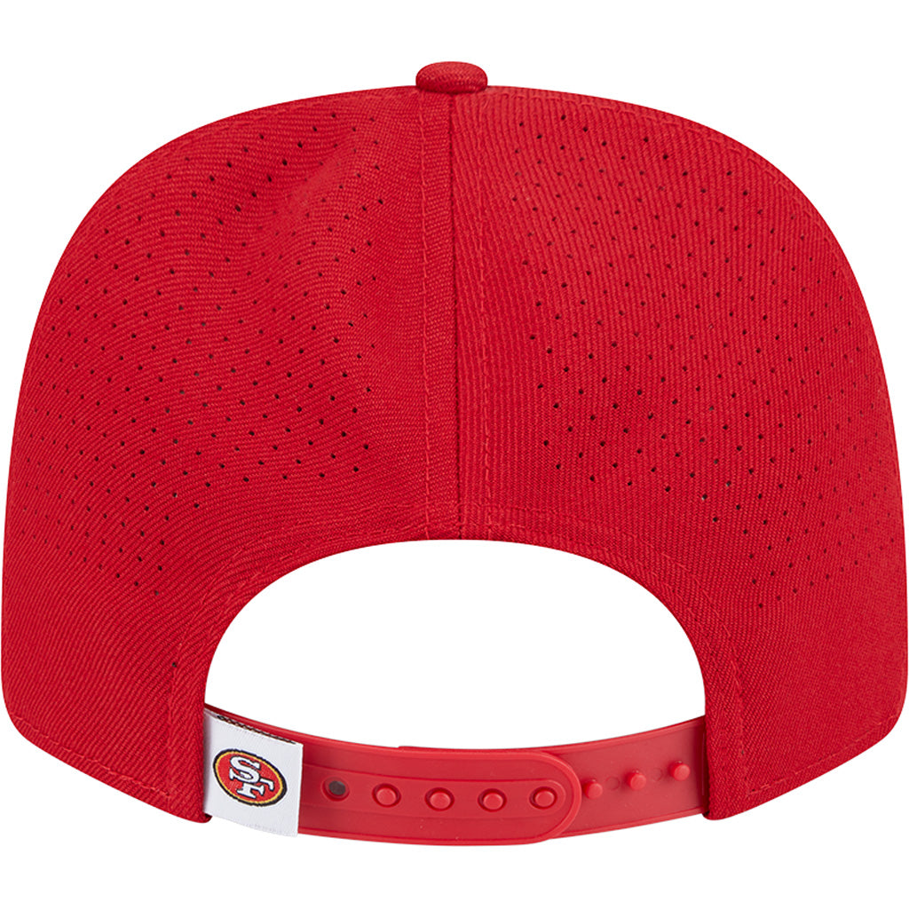 NFL San Francisco 49ers New Era Performance 9SEVENTY Stretch-Snapback Hat - Red