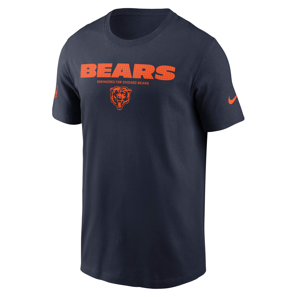 NFL Chicago Bears Nike Team Issue T-Shirt - Navy