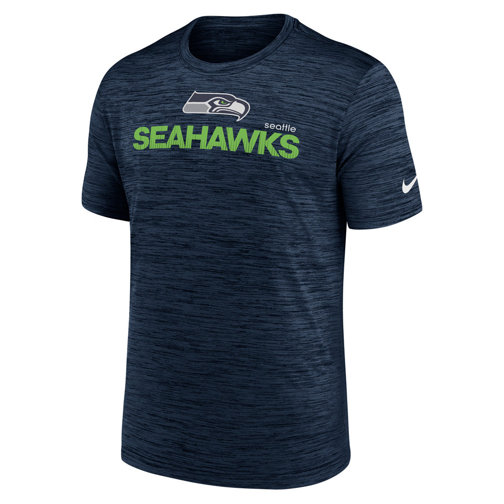 NFL Seattle Seahawks Nike 2024 Modern Velocity T-Shirt - Navy