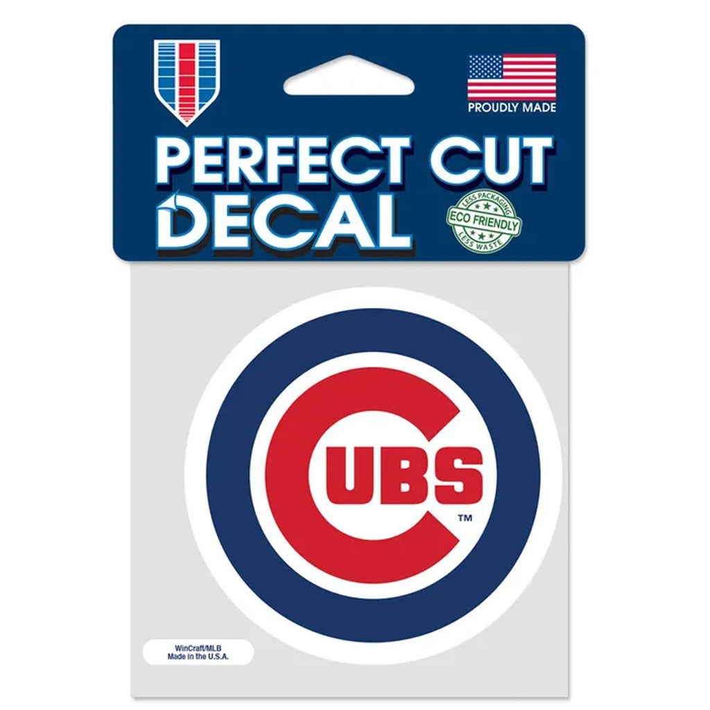 MLB Chicago Cubs WinCraft Primary 4x4 Perfect Cut Decal