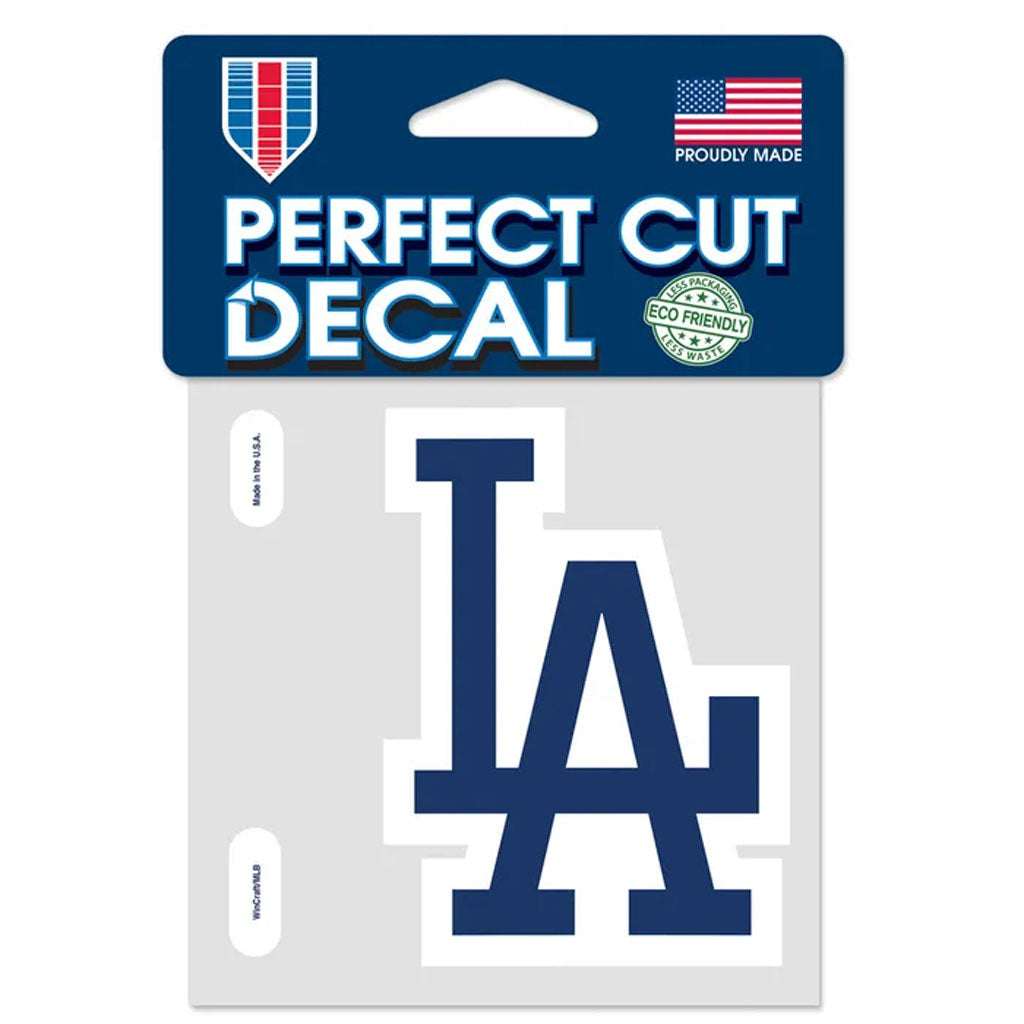 MLB Los Angeles Dodgers WinCraft Primary 4x4 Perfect Cut Decal