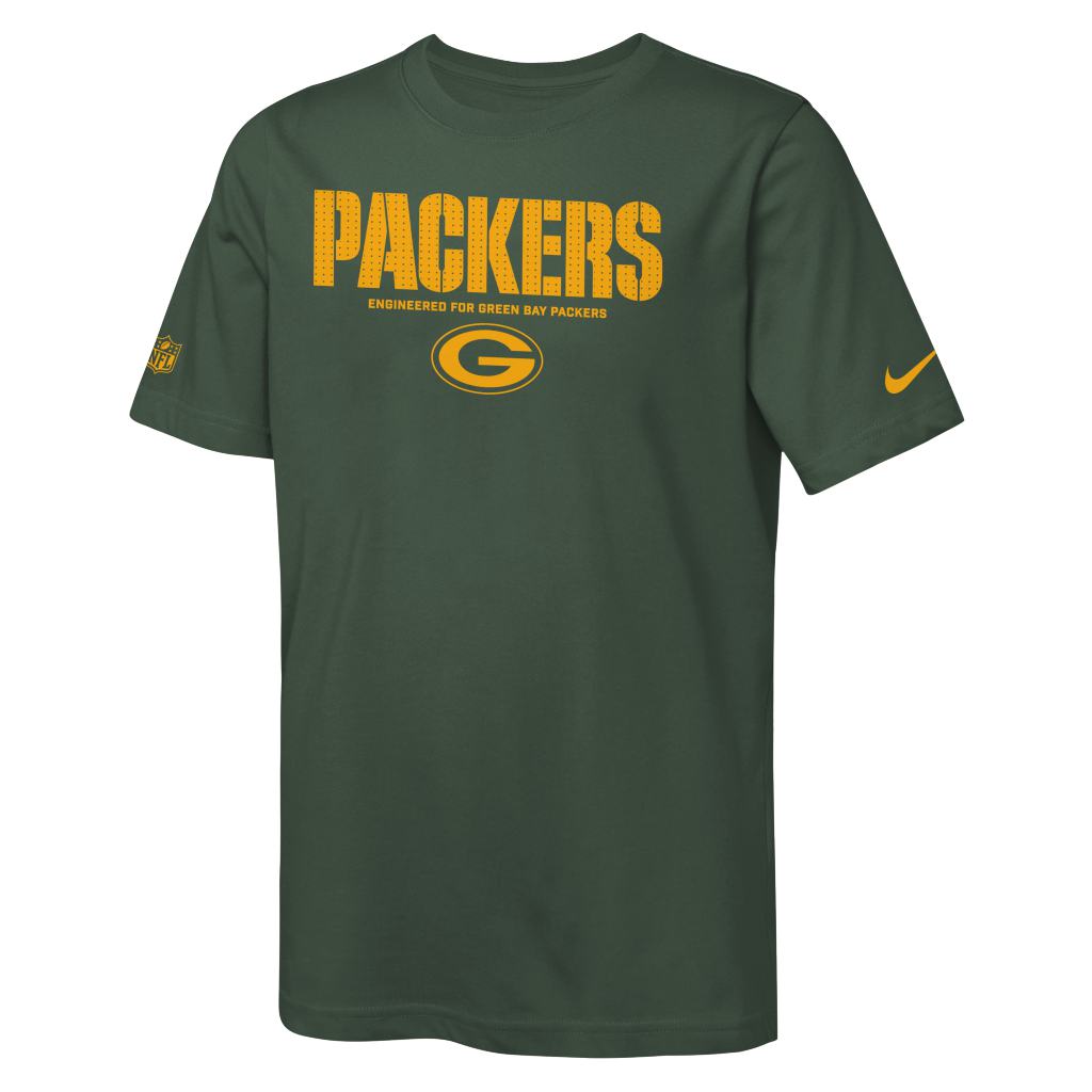 NFL Green Bay Packers Youth Nike Team Issue T-Shirt - Green