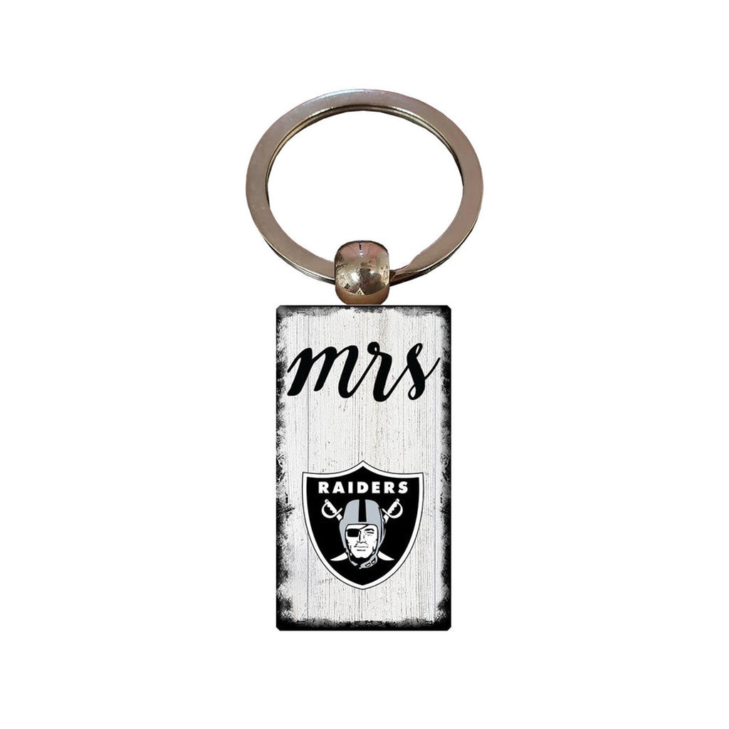 NFL Las Vegas Raiders Fan Creations Mrs Keychain