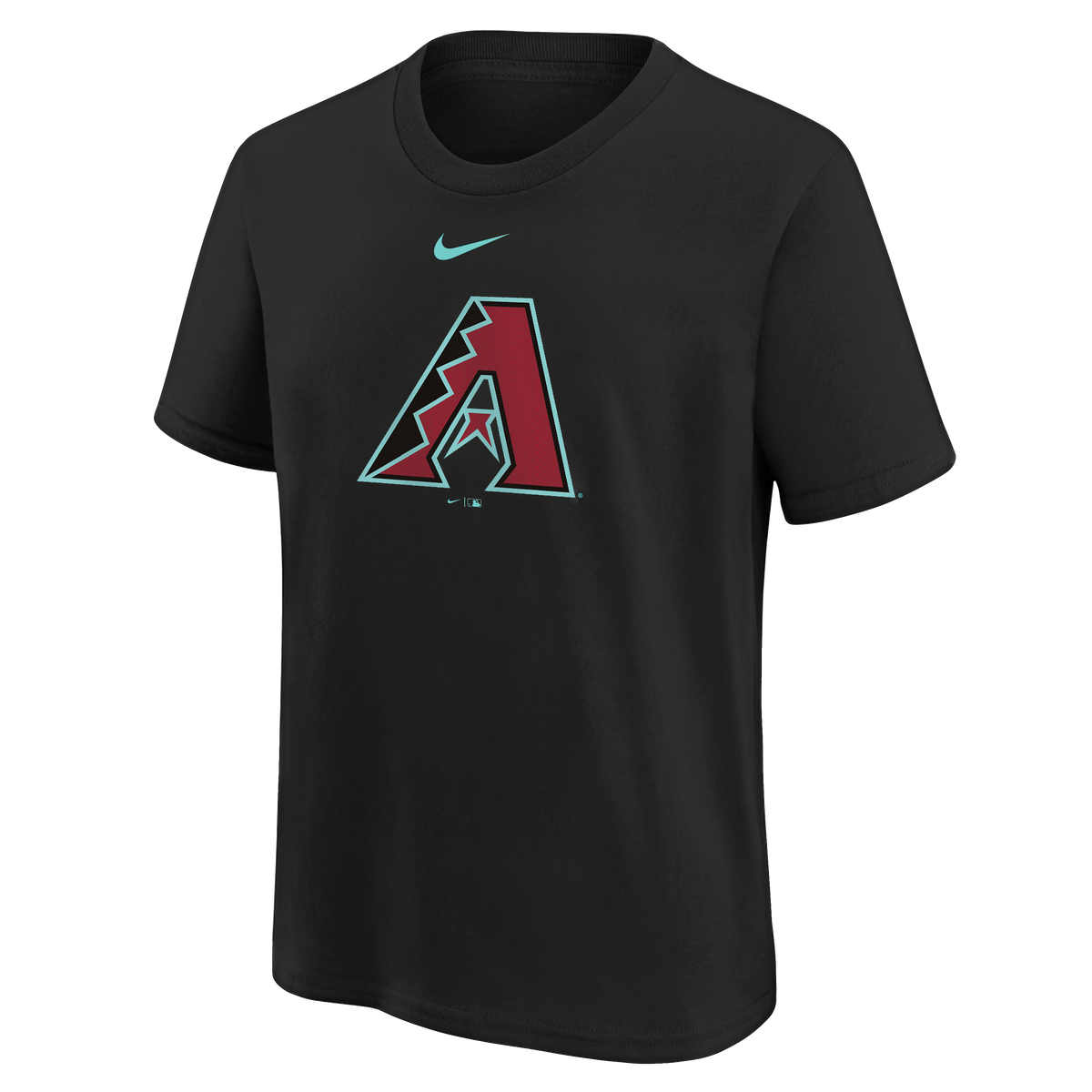 MLB Arizona Diamondbacks Youth Nike Large Logo T-Shirt - Black