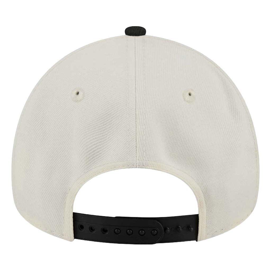 MLB Los Angeles Dodgers New Era Upside Down 9FORTY A-Frame Snapback Hat- Cream