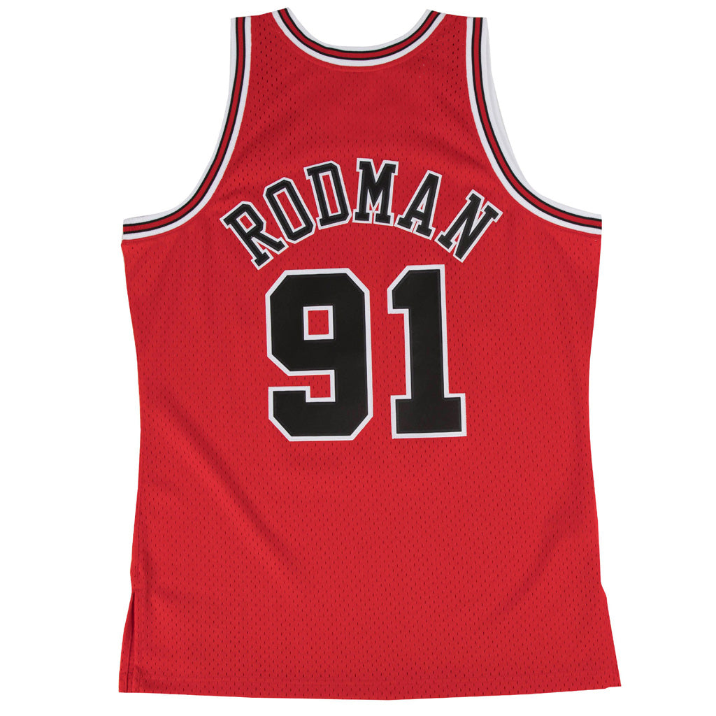 NBA Chicago Bulls Dennis Rodman Mitchell &amp; Ness &#39;97 Retro Swingman Jersey