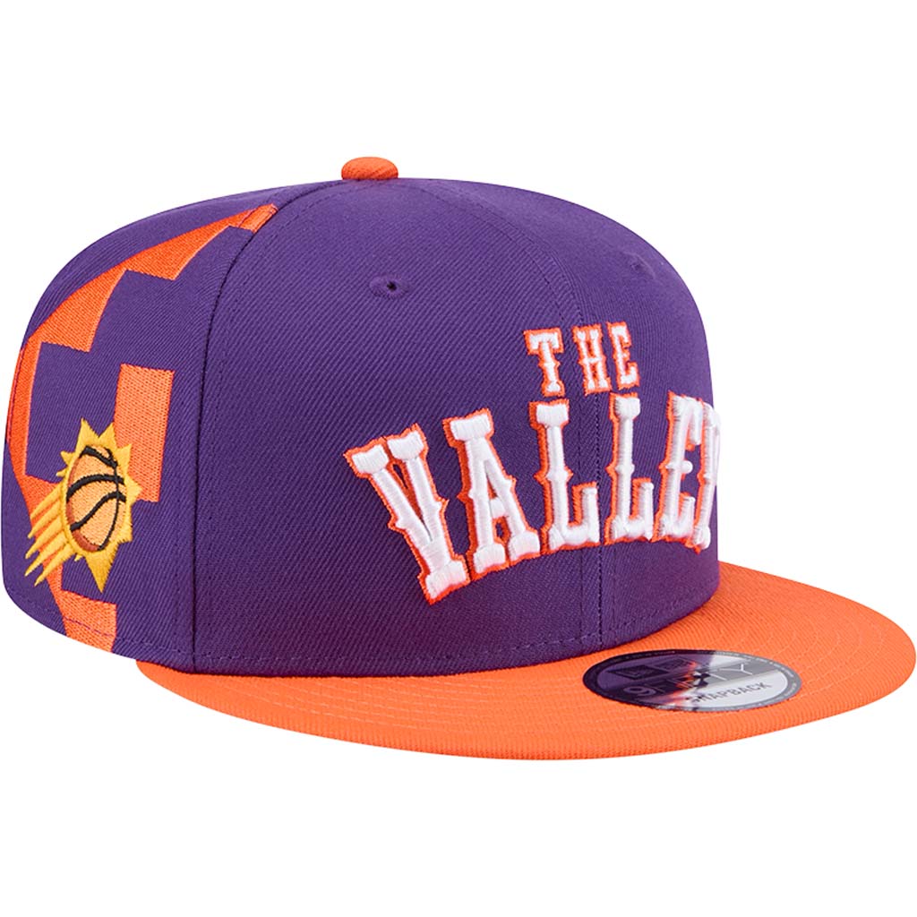 NBA Phoenix Suns New Era 2024/25 City Edition 9FIFTY Snapback Hat - Purple