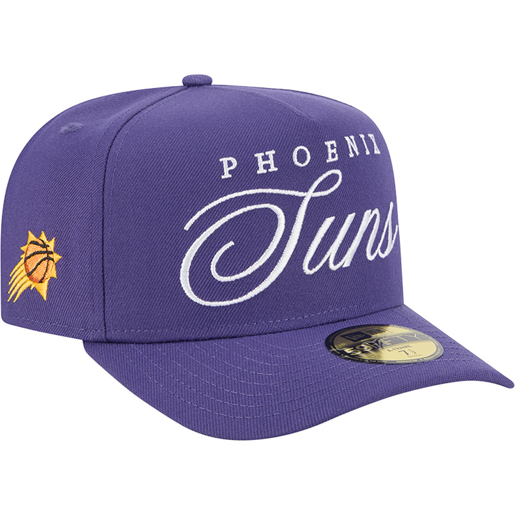 NBA Phoenix Suns New Era 2025 NBA Draft 59FIFTY A-Frame Fitted Hat - Purple